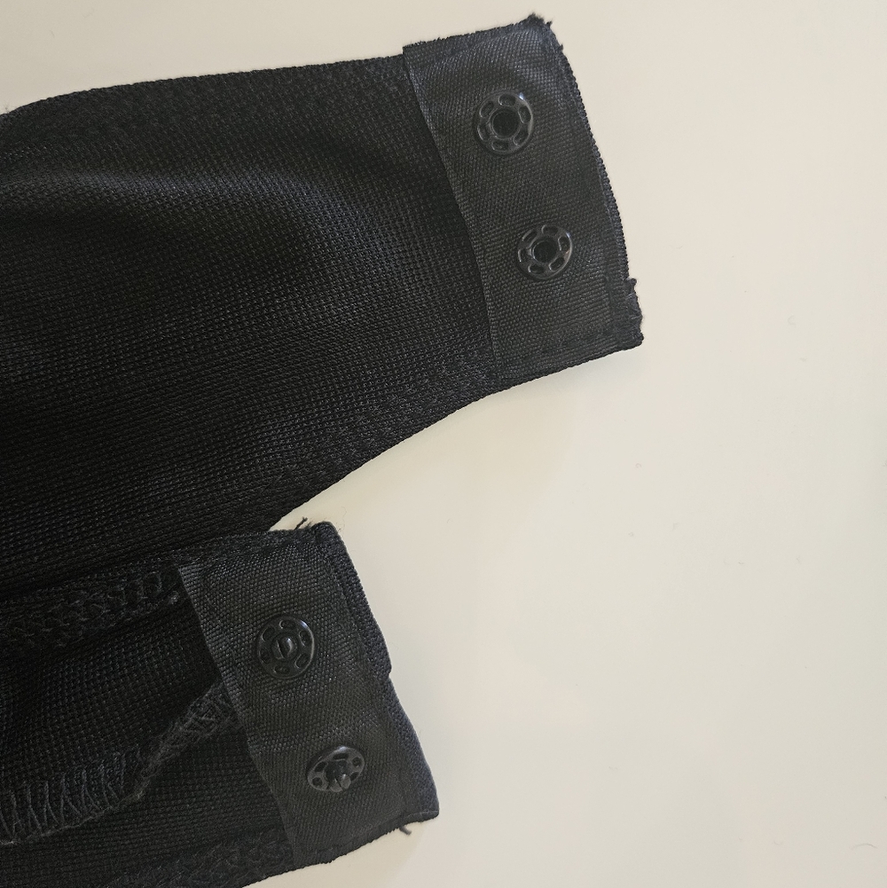 NEW Zara Sleeveless Black Bodysuit Size M Bodycon Minimalist Monochrome Tailored - Picture 7 of 11